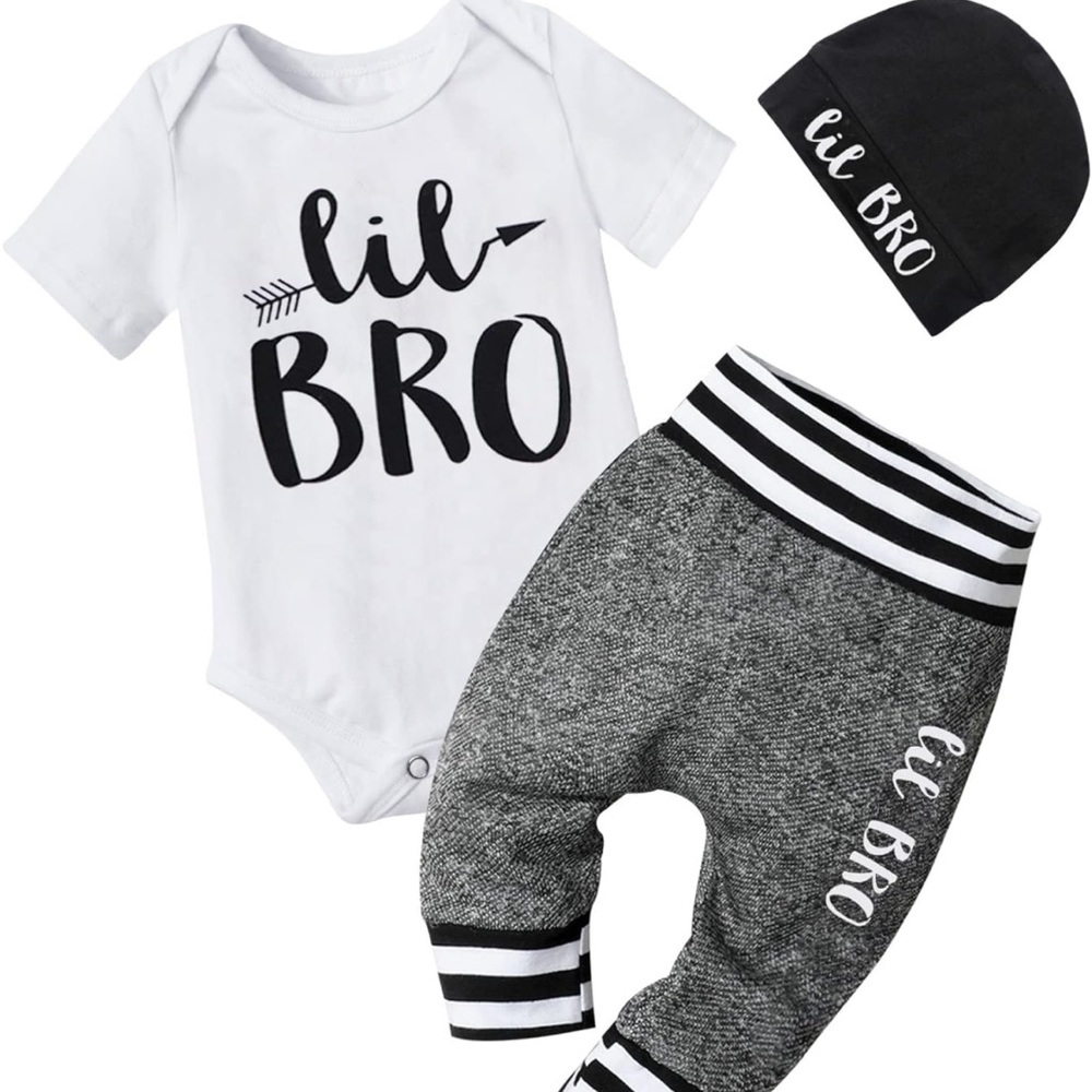 NWOT Little Bro 3 Piece Set